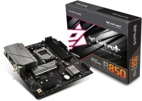 Sapphire NITRO+ B850M WIFI7 / B850 / 4x DDR5 / SATA III / USB / 2.5GLAN / Wi-Fi / M.2 / AM5 / mATX (52123-01-40G)