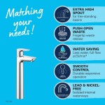 GROHE - Start Edge Umyvadlová baterie s výpustí Push-Open, chrom 23777001