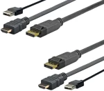 VivoLink Pro HDMI + DP + USB kabel M - M 2m / HDMI 2.0 4K - 2K 60Hz / DP 4K 2K / HDCP / CEC (PROHDMIUSBDP2)