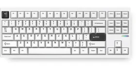 MCHOSE GX87 Ultra Vintage šedá / herní bezdrátová klávesnice / mechanická / Vintage White / 2.4GHz / BT / US Layout (MC-GX87-A5)