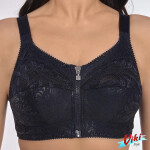 Viki Zuza 586 Night Blue 100-105 měkká podprsenka s kosticí noční modrá 105C