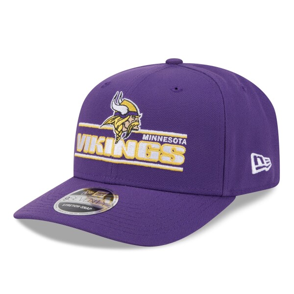 New Era Pánská kšiltovka Minnesota Vikings NFL Stated 9SEVENTY Stretch-Snap