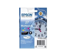 EPSON ink Multipack 3-colour "Budík" 27 DURABrite Ultra Ink EDF_1091288
