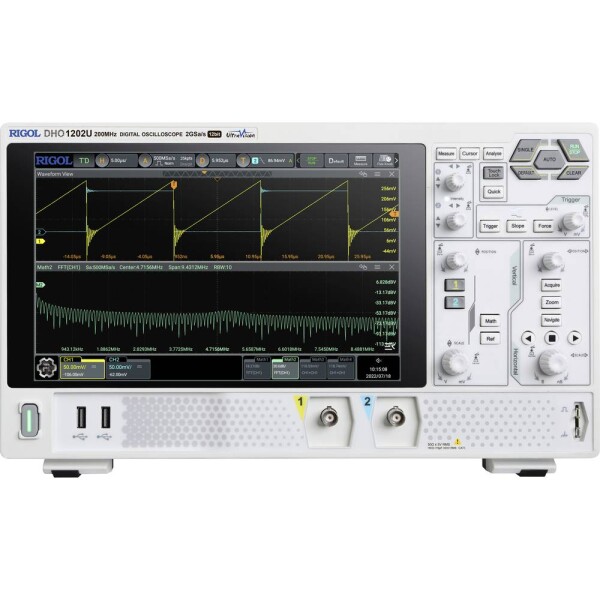 GW Instek MDO-2104EG digitální osciloskop 100 MHz, 1 GSa/s, 10 Mpts, 8 Bit, s pamětí (DSO), spektrální analyzátor, 1 ks,