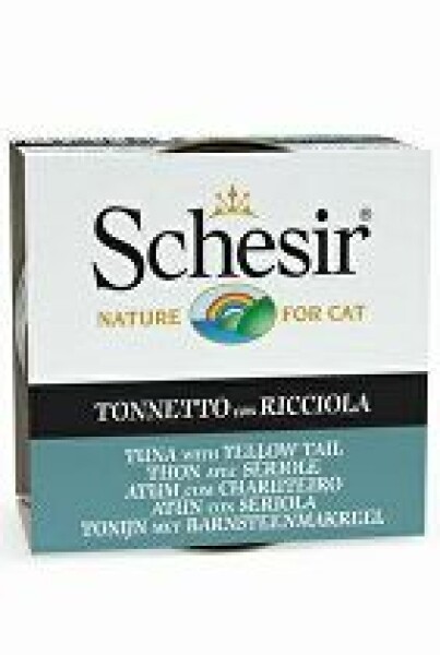 Schesir Cat konz. Adult tuňák/kranas 85G