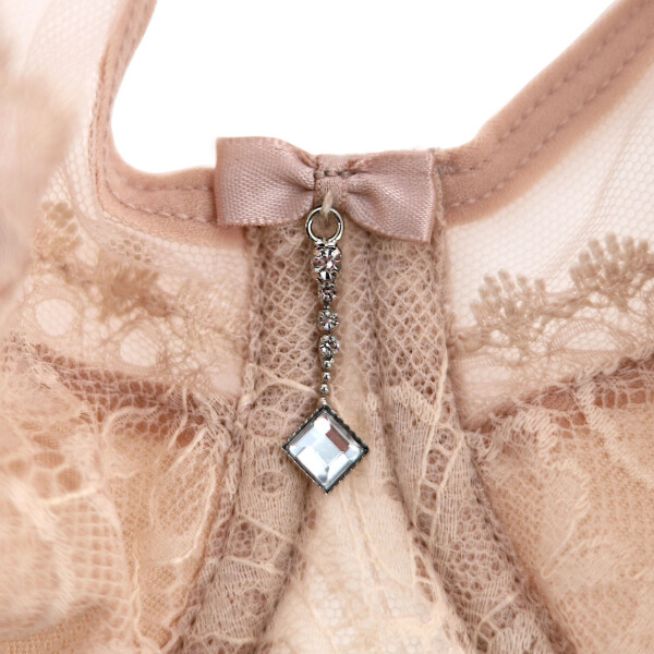 Dámská podprsenka 1396 Crystal beige plus - AVA béžová 80/K