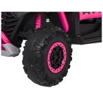 Mamido Elektrické autíčko RACING Road 2000 4x120W 24V růžové