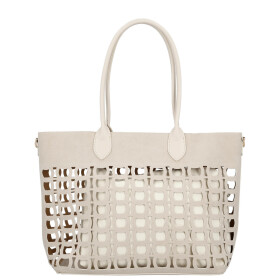 Moderní dámská kabelka na rameno Margita, béžová