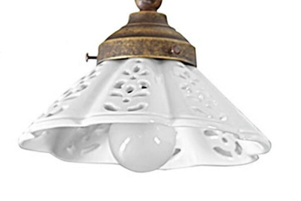 SAPHO - NAPOLI náhradní stínítko, keramika NDMC613