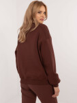 Mikina CLM BL 1280.22 hnědá XL