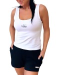 Dámské bílé tílko Calvin Klein QS7603 GX TANK