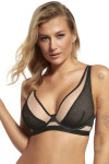 Měkká dámská podprsenka soft Lupoline 2352 Bralette černo-béžová