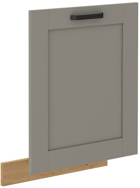 Dvířka na vestavnou myčku nádobí Luna ZM 713x596 Barva korpusu: Dub artisan, Barva dvířek: Clay Grey