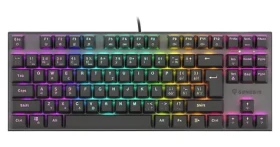 Genesis Thor 303 TKL RGB Outemu Red černá / Herní mechanická klávesnice / CZ/SK layout / USB / Hot Swap (NKG-1883)