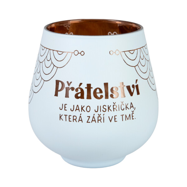 Zrcadlový svícen - Přátelství je jiskra - Albi