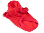 DogBaby bavlněná mikina pro psa Barva: Červená, Délka zad (cm): 25, Obvod hrudníku: 30 - 36 cm