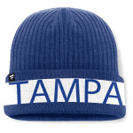 Fanatics Pánská zimní čepice Tampa Bay Lightning NHL A/CAP Beanie Cuff