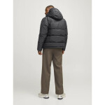 Jack&Jones pánská zimní péřová bunda JJWORLD PUFFER JACKET 12259850 ASPHALT 2XL