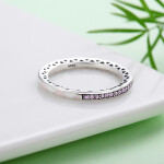 ELENYS Royal Fashion prsten Zářivá elegance Pink Velikost: 7 (EU: 54-56)