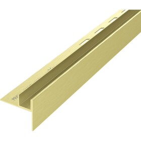 MEXEN - Line-B spádová lišta pro sklo 120 cm pravá, zlato szczotka 185504120R