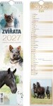 Kalendář 2027 vázankový Zvířata