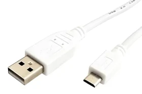OEM bílý / Kabel USB-A - microUSB B / 5pin / 1,8 m (11.99.8752)