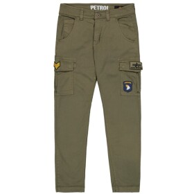 Alpha Industries Kalhoty Petrol Patch Pants olivová tmavá 36