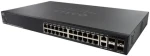 Cisco SG350X-24MP / Gigabit Switch / 24x RJ-45 / 2x SFP+ / 2x Combo 10 Gbit SFP+ / PoE / QoS / VLAN (SG350X-24MP-K9-EU)