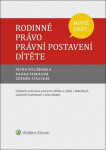 Musíš znát...Rodinné právo. Právní postavení dítěte - Petra Polišenská
