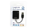 LogiLink UA0139 černá / USB Hub / 4x USB 2.0 (UA0139)