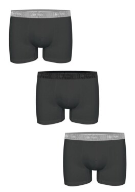 Pánské boxerky John Frank JF3BBLK02 3Pack