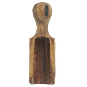 IB LAURSEN Dřevěná lopatka na sůl Olivia, přírodní barva, dřevo
