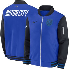Nike Pánská bunda Detroit Tigers MLB 2024 City Connect Authentic Bomber Velikost: XL