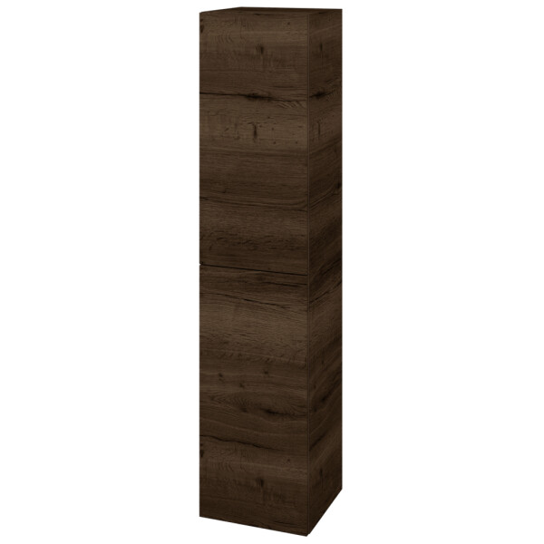 Dřevojas - Vysoká skříň DOS SVD2 35 - D21 Tobacco / Bez úchytky T31 / D21 Tobacco / Levé 280055D