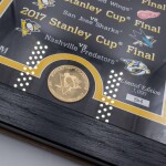 Obraz Pittsburgh Penguins NHL Stanley Cup Legacy Bronze Coin