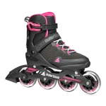 Kolečkové brusle Rollerblade Sirio 84 W, Black/Violet Velikost EUR: 42