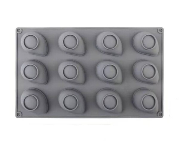 Dortisimo Silikonová forma na pečení/na mražené dezerty Mango (na 12 ks) 17 cm