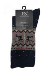 Unisex ponožky RiSocks 43356 Mit Wolle Komfortbund 35-46 tmavě modrá 39-42