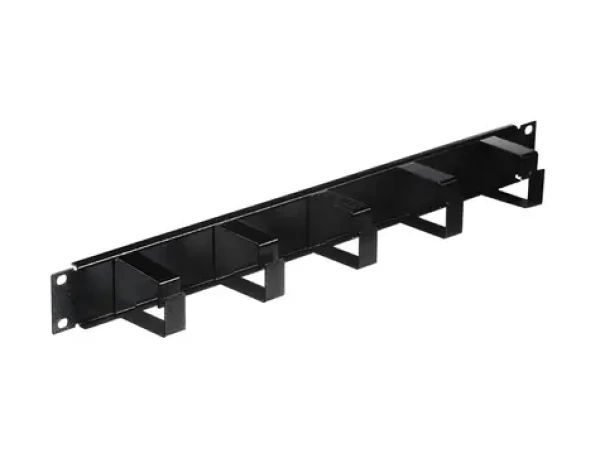 Solarix VP-01 černá / Vyvazovací panel / 19" / 1U / ocelový (80191071)