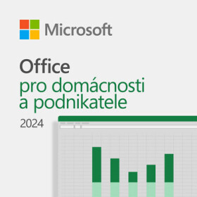 Microsoft Office 2024 pro domácnosti a podnikatele CZ / PC Mac / 64 bit / Bez média / Elektronická licence (EP2-06606)