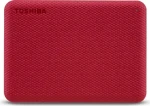 TOSHIBA CANVIO ADVANCE (NEW) 4TB červená / Externí HDD / 2.5 / USB 3.2 Gen 1 (HDTCA40ER3CA)