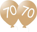 Balónek 70. narozeniny zlatý metalický Balonky.cz Balónek 70. narozeniny zlatý metalický Balonky.cz