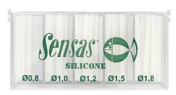 Sensas Silikonové hadičky na splávek Power Tubing 0,8-1,8mm (9679)