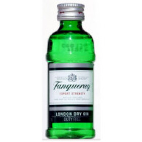 Tanqueray LONDON DRY Gin Imported 47,3% 0,05 l (holá lahev)