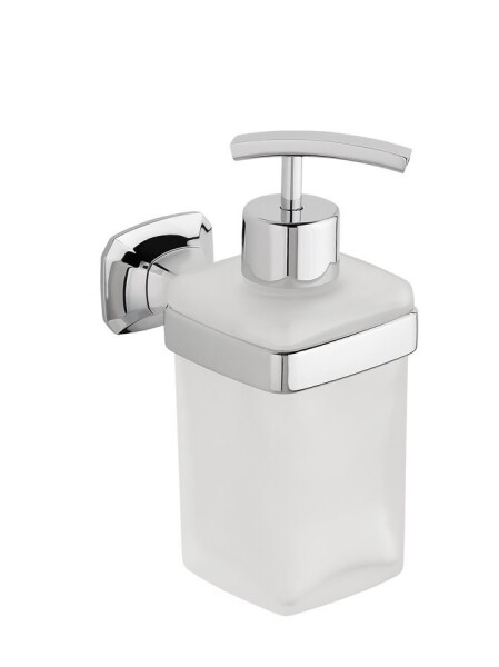 SAPHO - AIDA dávkovač mýdla 270 ml, mléčné sklo, chrom AI019