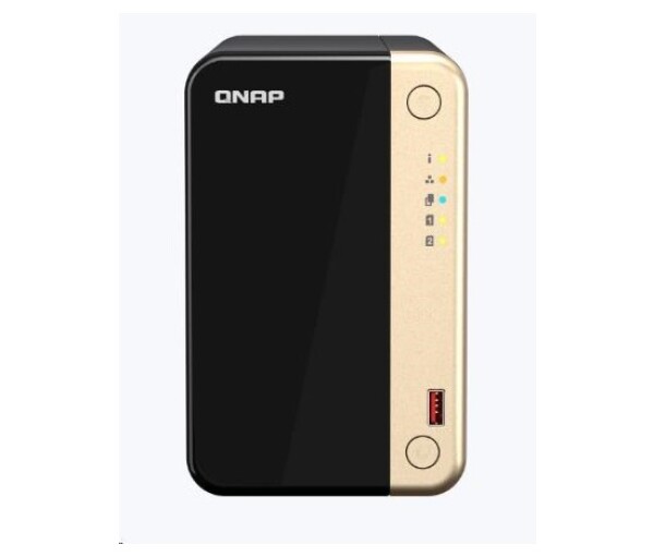 QNAP TS-264-8G (4C/CeleronN5095/2,9GHz/8GBRAM/2xSATA/2xM.2/2x2,5GbE/2xUSB2.0/2xUSB3.2/1xPCIe/1xHDMI) EDF_1146075