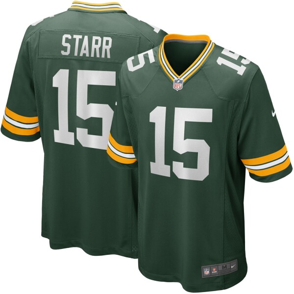 Nike Pánský dres Green Bay Packers NFL Bart Starr #15 Game Velikost: M