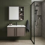 REA - Sada koupelnového nábytku s umyvadlem Gama T25023 KJM 70CM REA-M0208