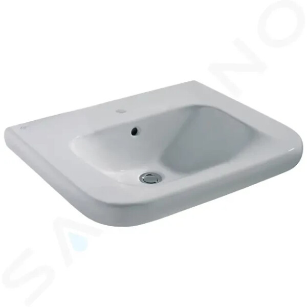 IDEAL STANDARD - Contour 21 Umyvadlo bezbariérové 650x560 mm, 1 otvor pro baterii, bílá V216801