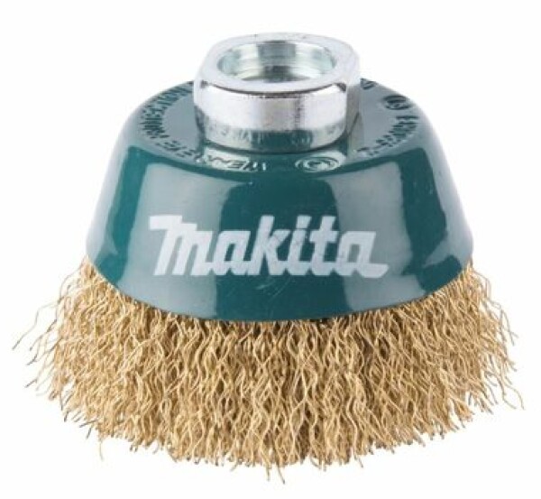 Makita D-39746 hrncový kartáč mosazný drát vlnitý 60mm M14